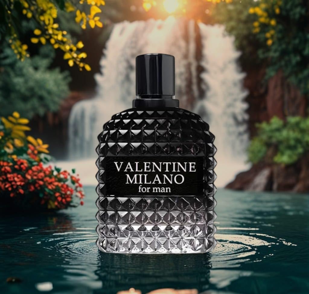 VALENTINE MILANO and SG FOR MEN Cologne for Men Combo Pack Eau de Partum Fragrance for Men 3.4oz/100ml, Natural Spray, Long Lasting (Pack of 2)