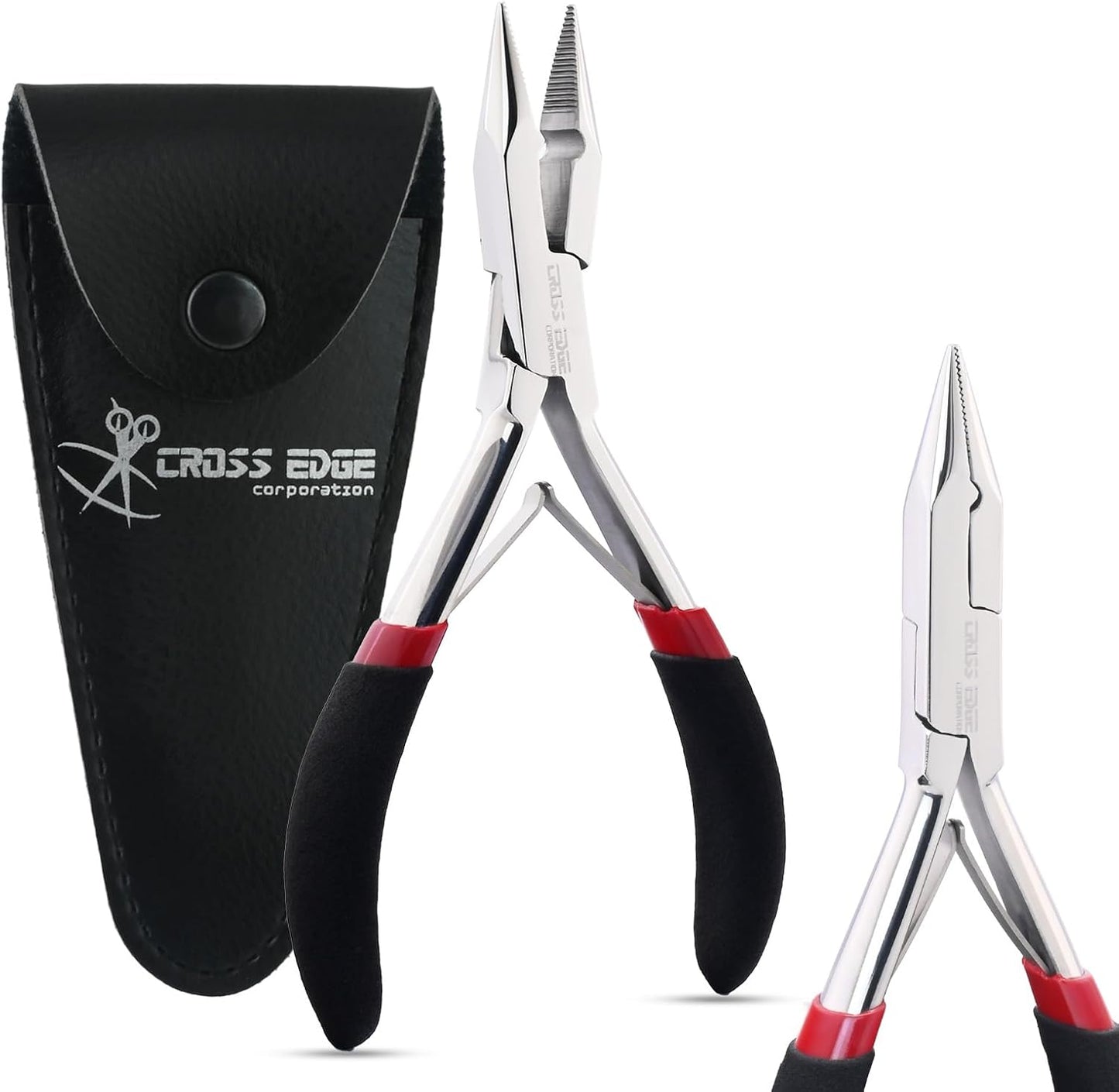 Hair Extension Tools Microlink Bead Remover Plier for Hair Extensions Removal Micro Ring Beads Opener 5.5 Inch Pliers Comfortable Grip Handles