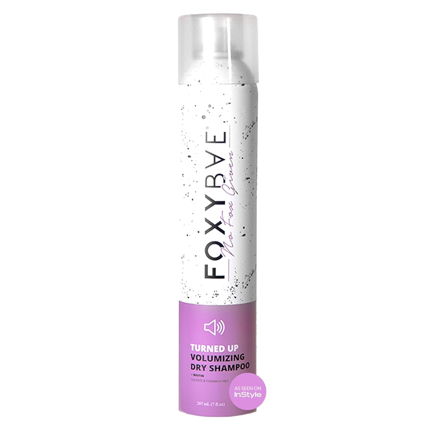 FoxyBae Turned Up Dry Shampoo Spray - Dry Shampoo for Women with Biotin for Hair Growth - Volumizing, Refreshing & Non-Toxic - 7 Fl Oz