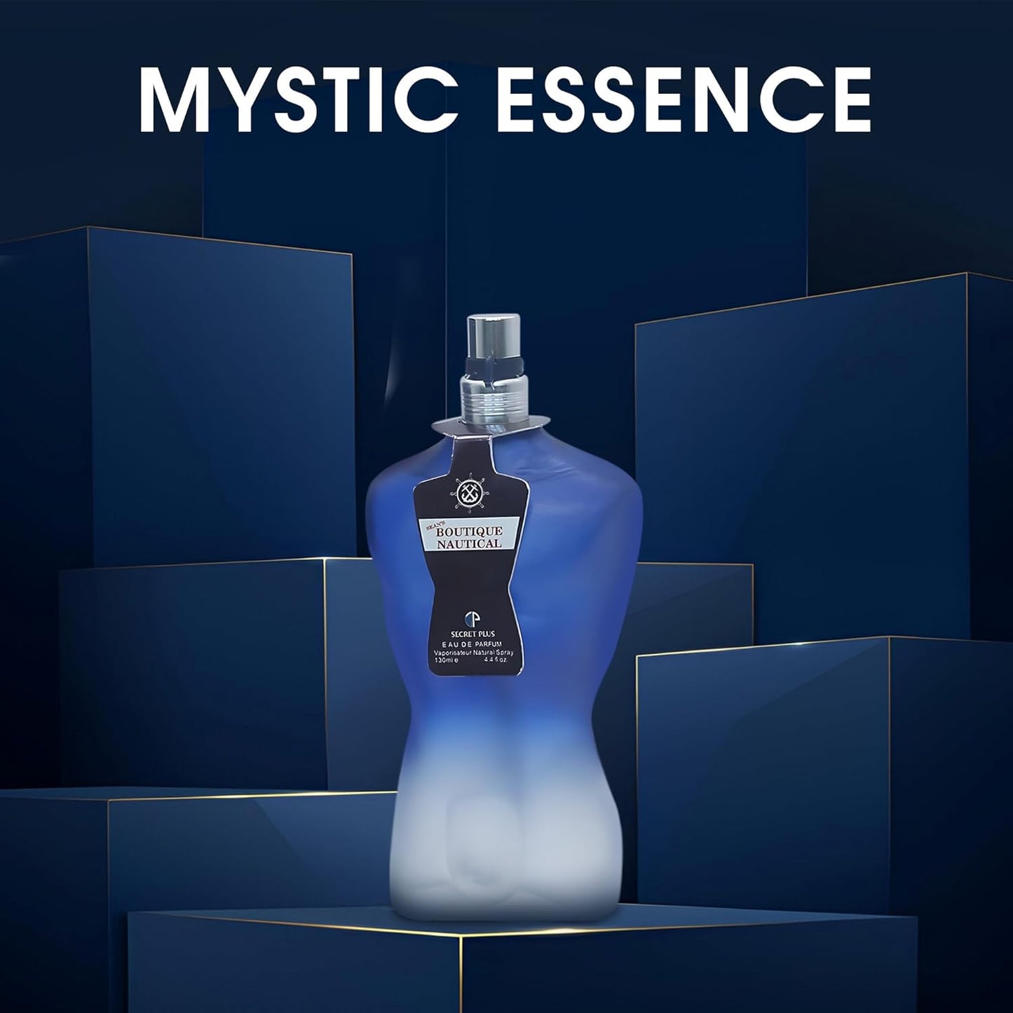 Boutique Nautical Men's Cologne – Fresh & Invigorating Oceanic Fragrance with Citrus and Marine Notes – Elegant Long-Lasting Scent for Everyday Wear