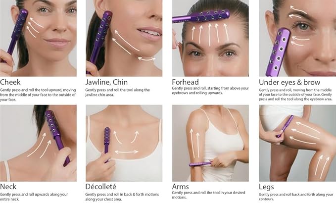 Nurse Jamie Uplift Facial Massaging Beauty Roller - Holiday Edition