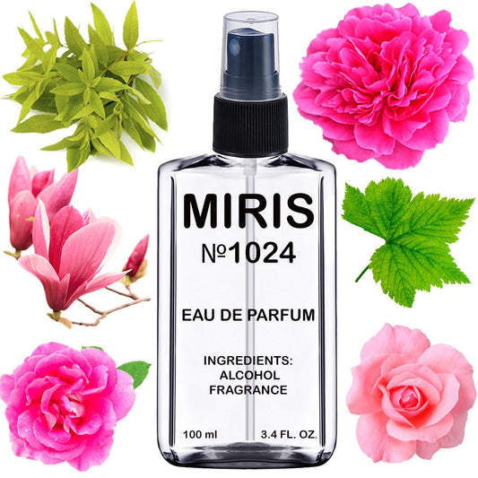 MIRIS No. 1024, Inspired by Very Irresistible, Long-Lasting Eau de Parfum for Women, Spray 3.4 Fl Oz / 100 ml
