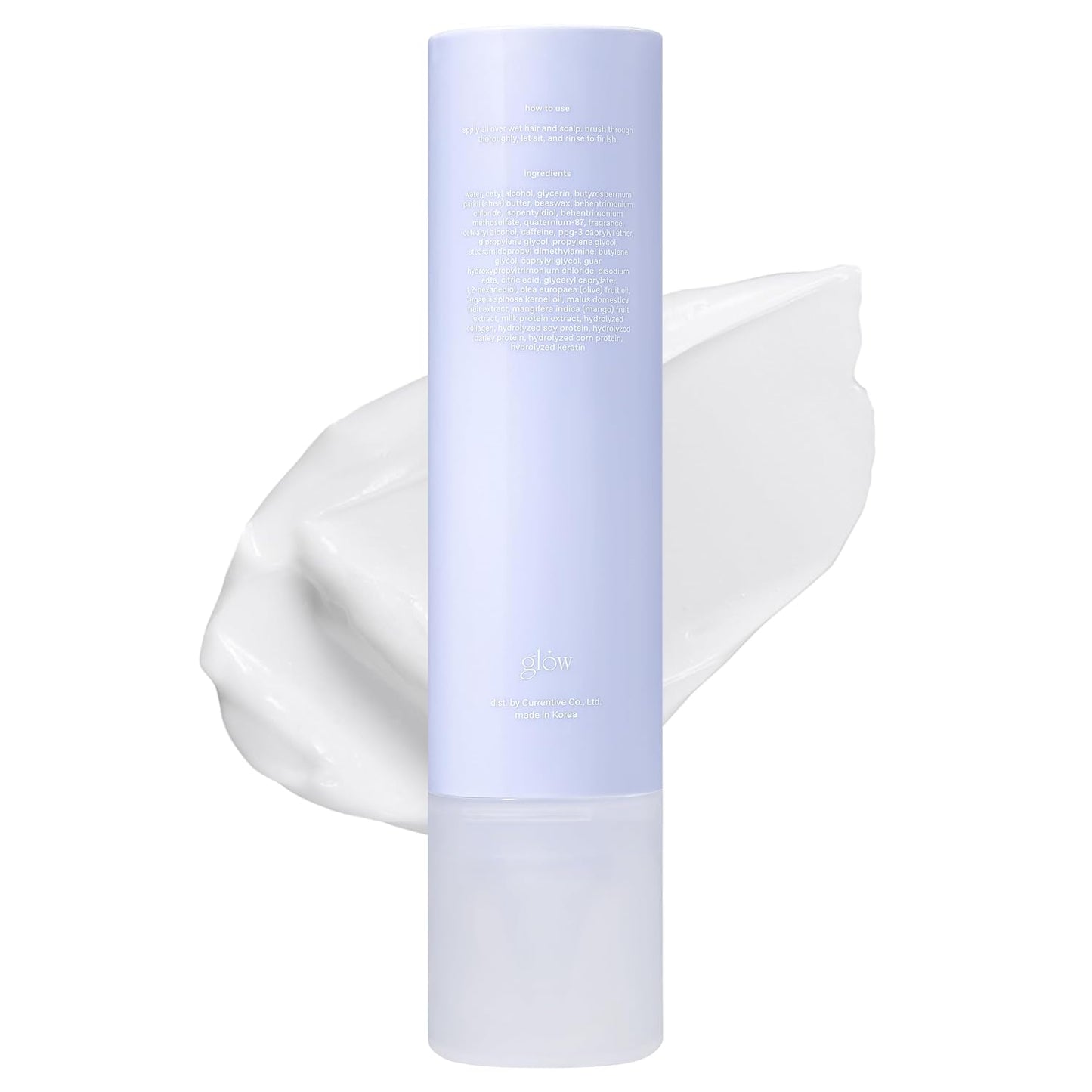 glow apple mango treatment hair mask | silicone‑free, non‑comedogenic formulation for scalp & hair | intensive moisture & smoothing for brittle | rich tropical apple‑mango scent | 8.45 fl oz