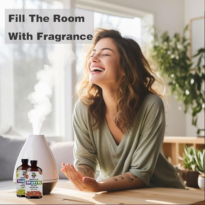 Vanilla Essential Oil (4 oz) - 100% Pure Essential Oils for Diffusers, Humidifiers, Aromatherapy, Relaxation, Bath, Massage, Candles, Soap Making, DIY, Household Cleaning, Gifts