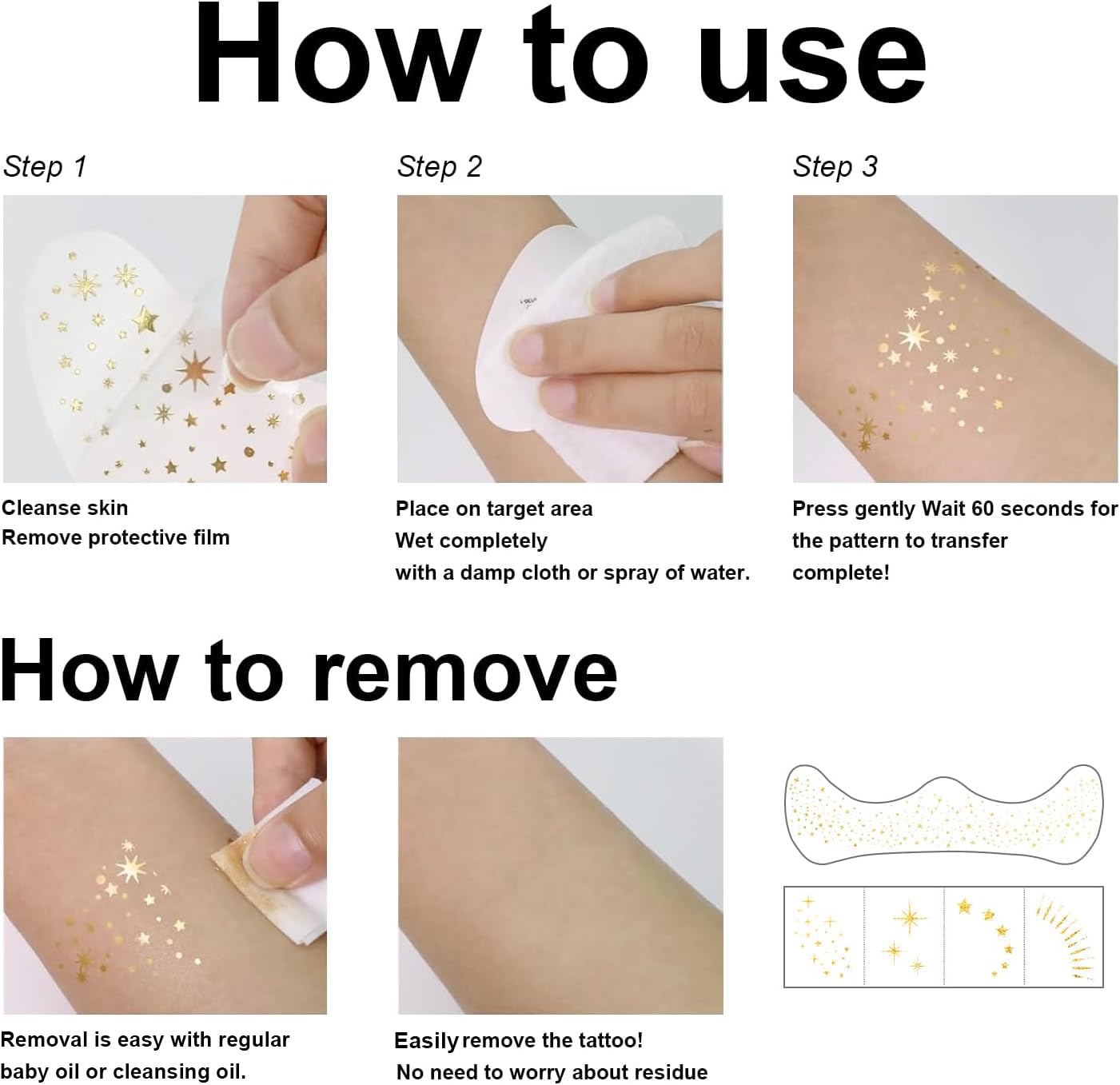 Glitter Freckles Face Tattoo, 20PCS Silver Makeup Patch, Faux Freckles Waterproof Temporary Tattoos Cute Glitter Women and Kids Makeup Accessories For Christmas (Silver)