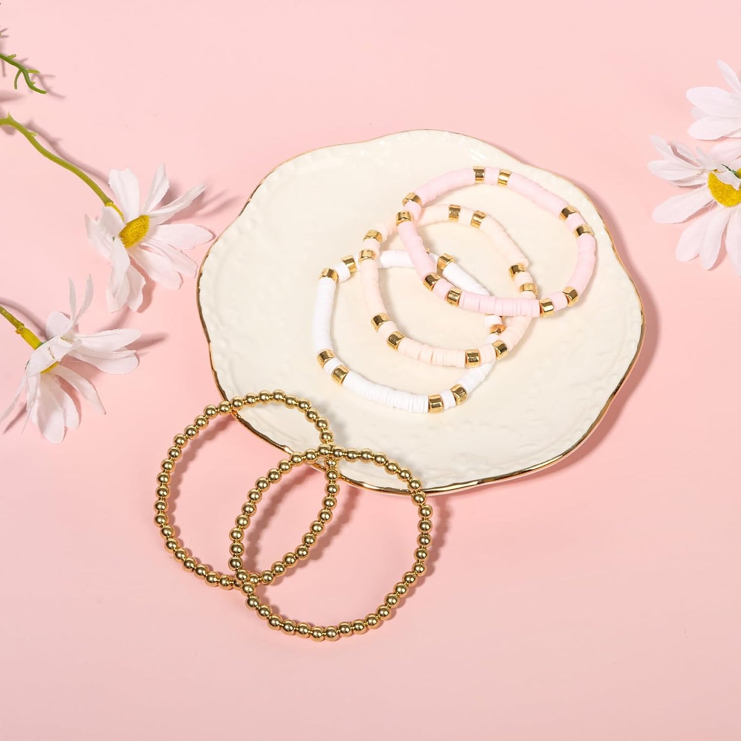 Birthday Gifts for Women Friendship, Teen Girls, Girls, Unique Cute Birthday Gift Box For Girl, Her, Sister, Daughter, Friends, Ideas Cute Daisy Aesthetic Glass Cups Gifts Set