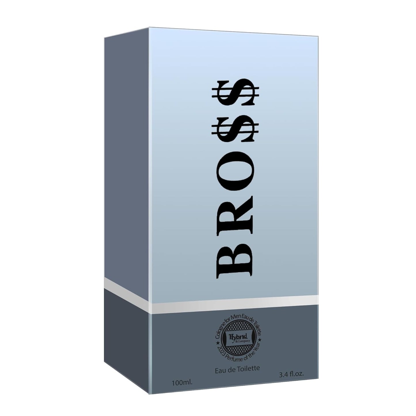 Hybrid & Company Bro$$ Classic Foe Men Pour Homme Eau De Toilette Natural Spray 3.4FL.OZ