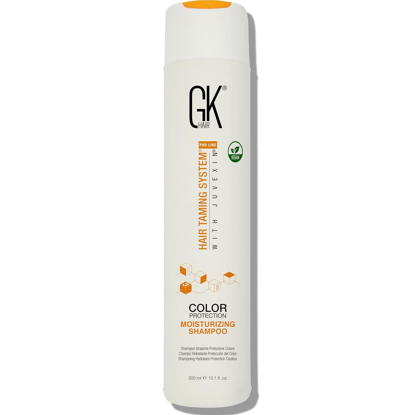GK HAIR Vegan Moisture Repair Shampoo | shampoo for color treated hair | Color safe Sulfate-Free Formula for a Smooth Hair Care Routine | 10.1 fl oz