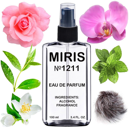 MIRIS No. 1211, Inspired by Flowerbomb 2005, Long-Lasting Eau de Parfum for Women, Spray 3.4 Fl Oz / 100 ml
