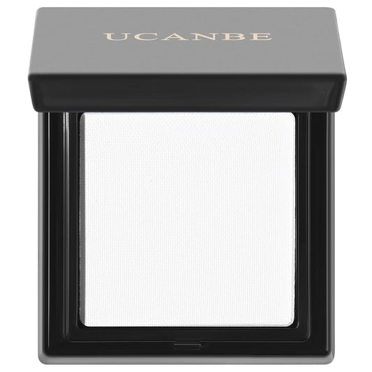 UCANBE White Single Eyeshadow Palette, Highly Pigmented Matte Eye Shadow Powder, Professional Long-Lasting Waterproof Makeup Palette