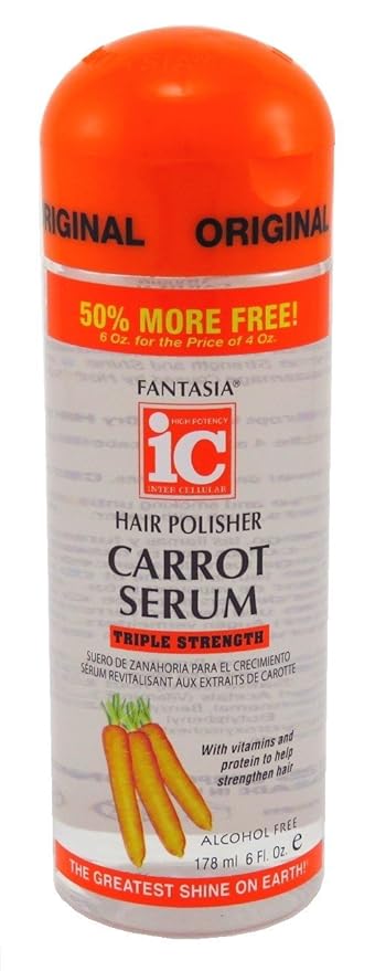 Hair Polisher Carrot Serum Triple Strength 6 Ounce (178ml)