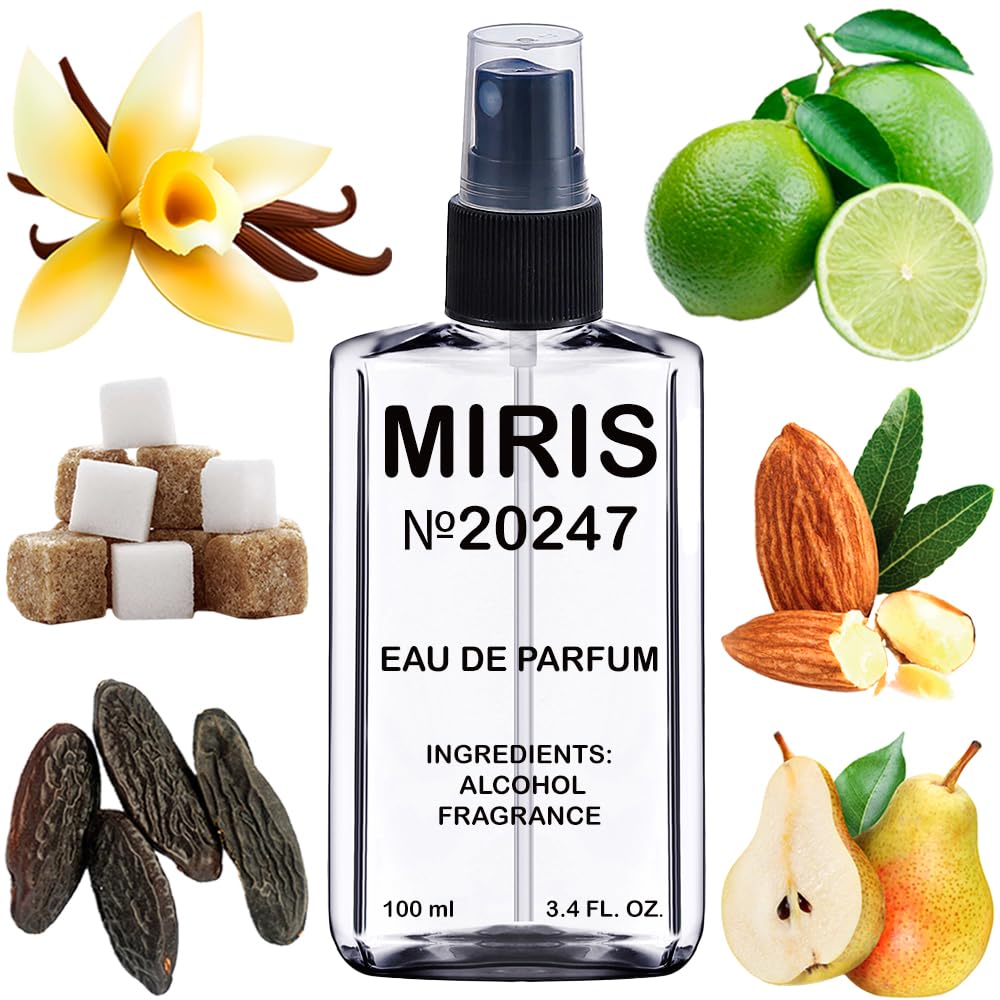 MIRIS No. 20247, Inspired by Brit, Long-Lasting Eau de Parfum for Women, Spray 3.4 Fl Oz / 100 ml
