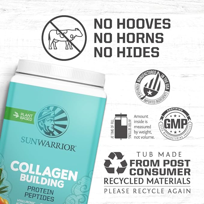 Vegan Collagen Protein Powder for Women | Plant Based Collagen Powder Chocolate Flavor with Vegan Hair Skin and Nails Vitamins | Non-GMO No Added Sugar Soy Dairy & Gluten Free (Chocolate, 40 Servings)