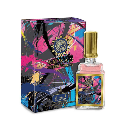 Maison d'Orient Amwaj Enter World Inspired by Interlude for Men, 1.1 oz (30 mL) Eau De Parfum Spray. A fragrance that will leave a lasting impression.