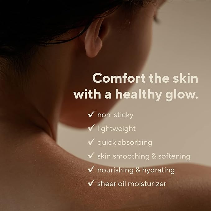 AROMATICA Serene Body Oil Lavender & Marjoram essential oil, Aromatherapy Oils, Scented Body Oil, After Shower Natural oil for women, Non-Greasy Body Serum, Body Moisturizer for Dry Skin 3.38 fl. oz