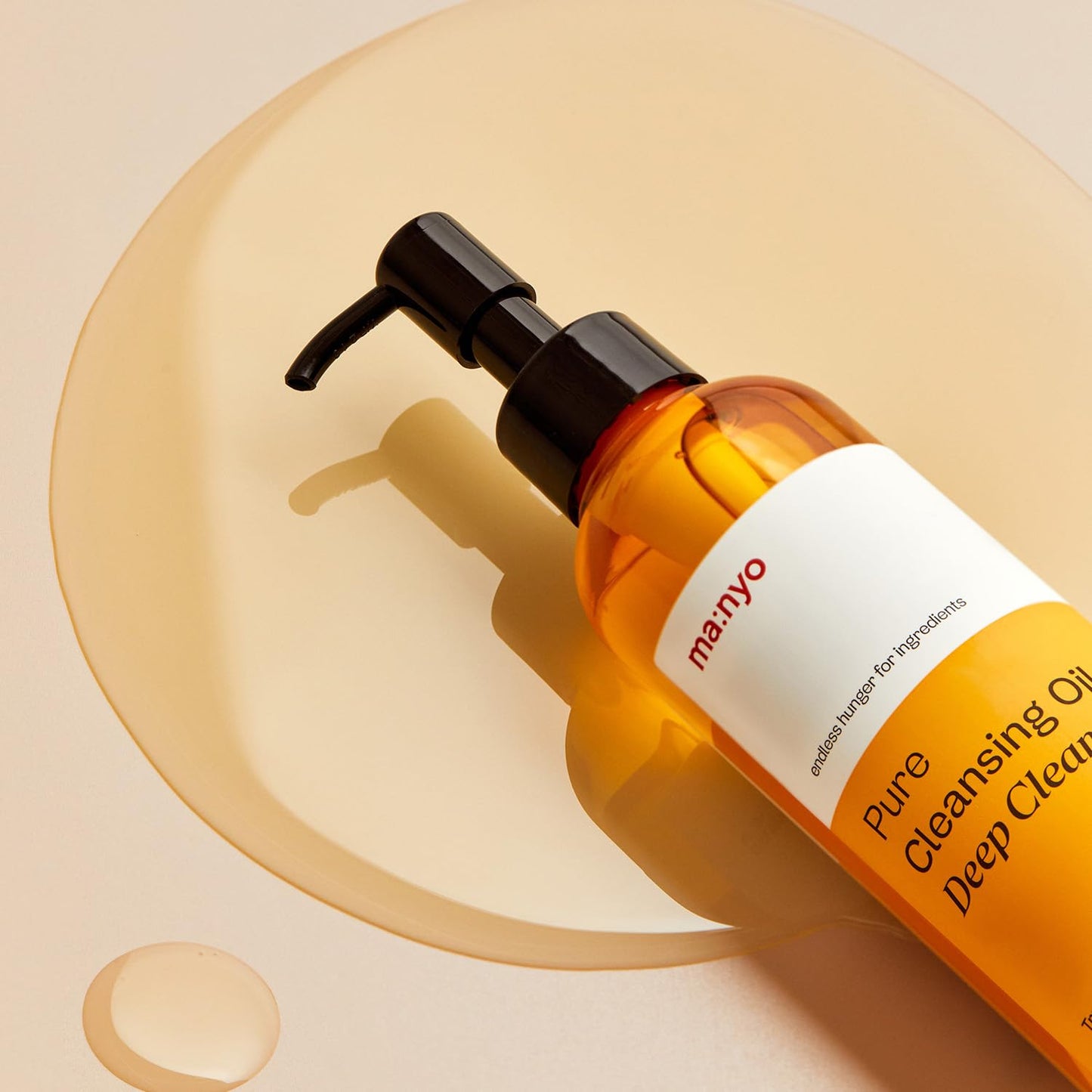 ma:nyo Pure Cleansing Oil Korean Facial Cleanser, Blackhead Melting, Daily Makeup Removal with Argan Oil, Korean Skin care 6.76 fl oz (200ml)