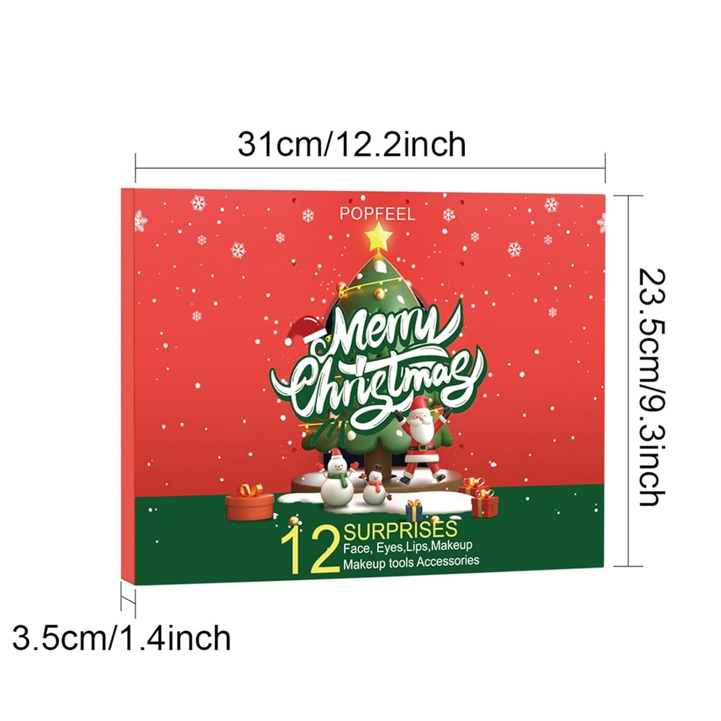 Makeup Set Box, Advent Surprise Assortment Gift with Professional Makeup Products, Cosmetics Set Party Favors for Women Teenager Girls, Vegan & Cruelty-Free