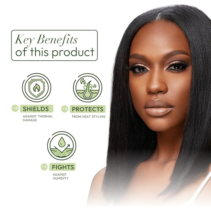 ORS Olive Oil Heat Protection Hair Serum infused with Coconut Oil for Restorative Shine 6.0 Ounce (Pack of 3)