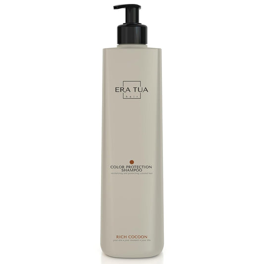 Rich Cocoon Color Protection Shampoo | Dutch Made & Formulated for Premium Color Safe for Color-Treated Hair | Cozy Scent of Warm Wood, White Amber & Jasmine 750 ML