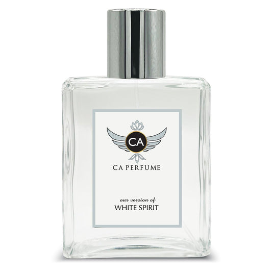 CA Perfume Impression of White Spirit for Women Eau De Parfum Floral Woody Musk Scent Long Lasting Perfumes for Women Signature Scent for Day and Night Wear 3.4 Fl Oz 100ml
