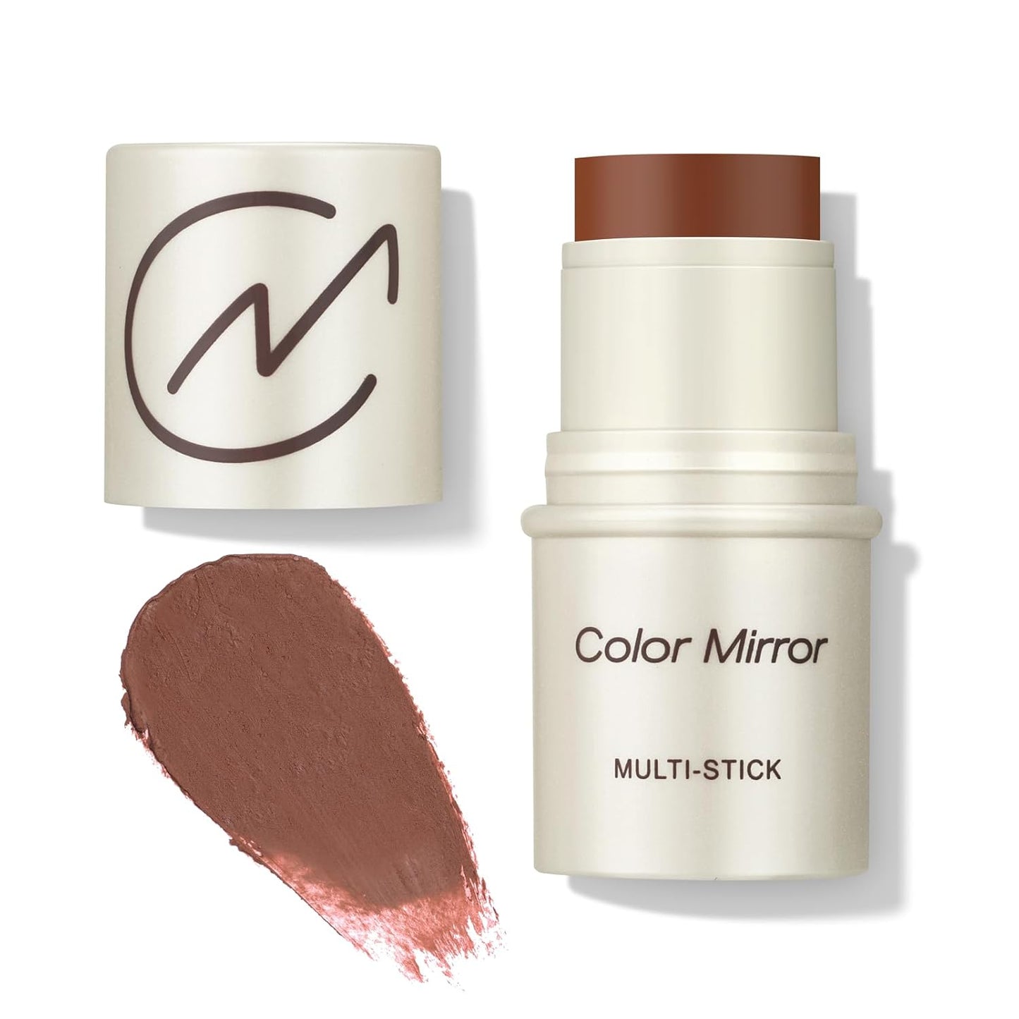 Multi-Use Makeup Stick - Blush, Lipstick, Eyeshadow & Highlighter For All Skin, Buildable Color, Long-Lasting, Lightweight, Natural Soft Finish(53 Desert Matte), 0.158 oz