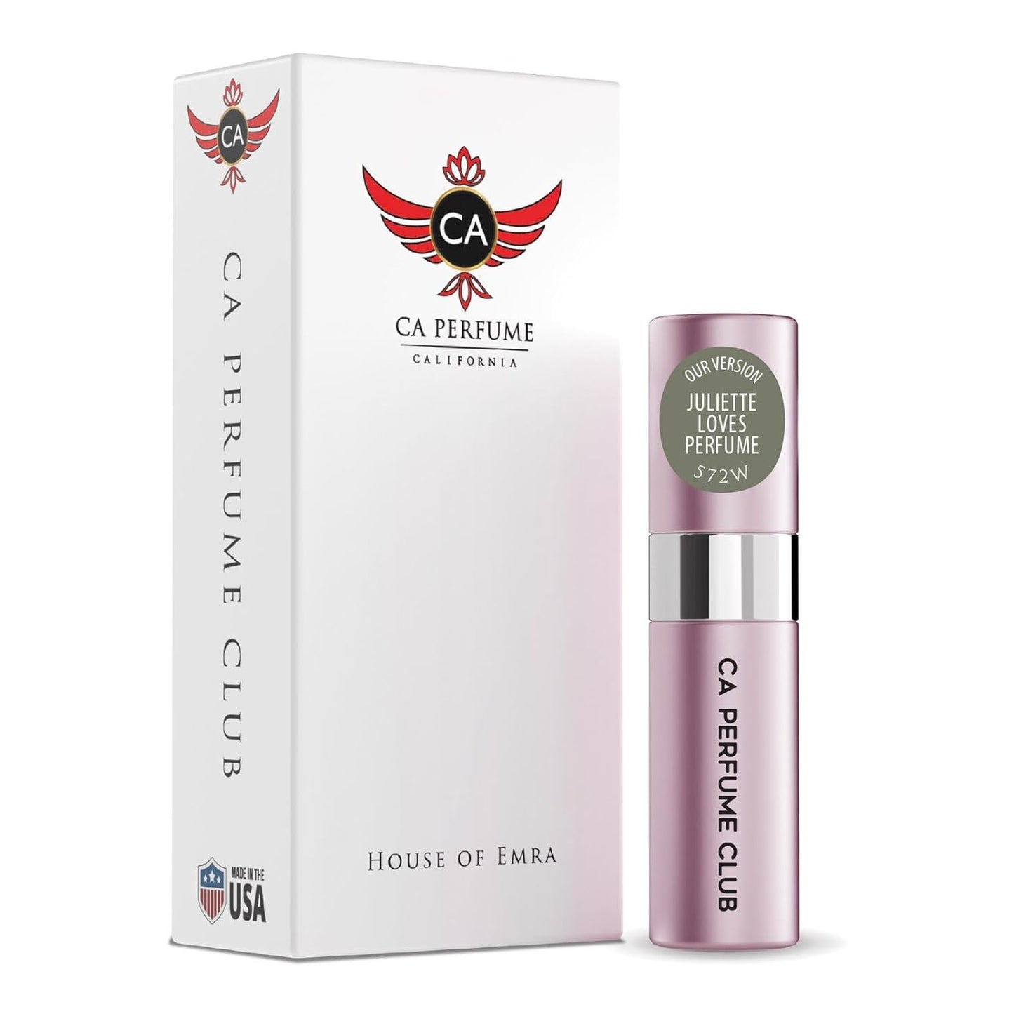 CA Perfume Impression of Juliette Loves Perfume for Women Floral Woody Musk Scent Long Lasting Perfumes for Women Eau De Parfum Travel Size Refillable Atomizer Spray 0.27 Fl Oz 8ml