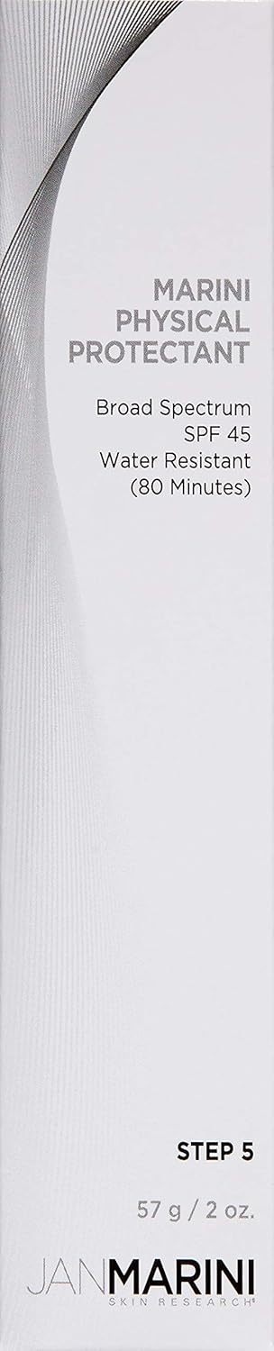 Jan Marini Skin Research Physical Protectant Tinted SPF 45 - Daily Face Protectant Product - Tinted SPF Facial Sunscreen - Sunscreen Aids Against Visible Wrinkles - Light to Medium Skin Tones - 2 oz