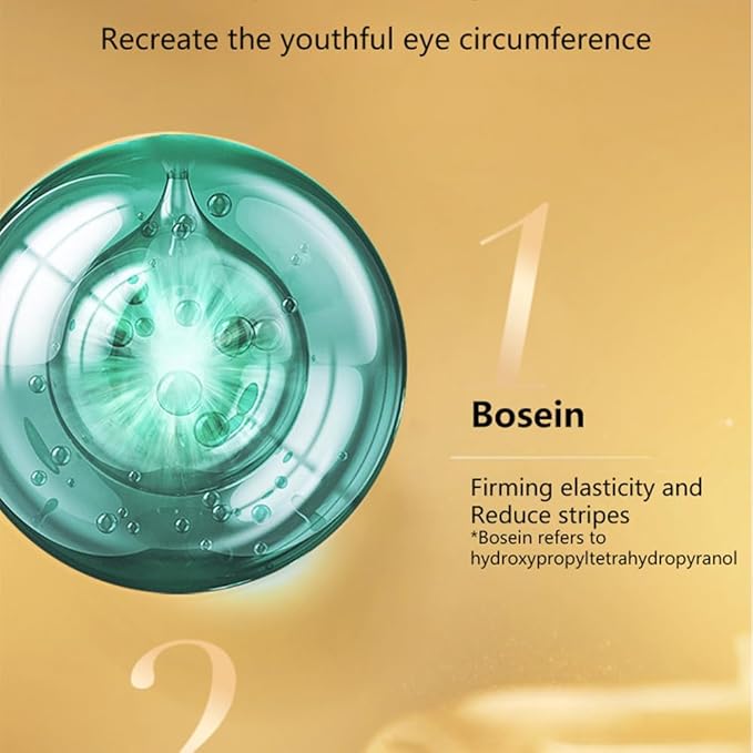 Bosein Eye Cream, containing retinol and hyaluronic acid, correcting acne and swelling, daily eye wrinkle cream, anti-aging and smooth skin care, suitable for women and men, 0.7 ounces