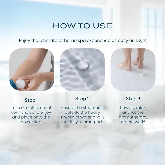 Body Restore Shower Steamers Aromatherapy 30 Pack - Mothers Day Gifts for Mom, Grandma, Birthday Gift for Dad, Daughter, Best Friend, Travel Essentials, Stress Relief, Self Care - Collector’s Box