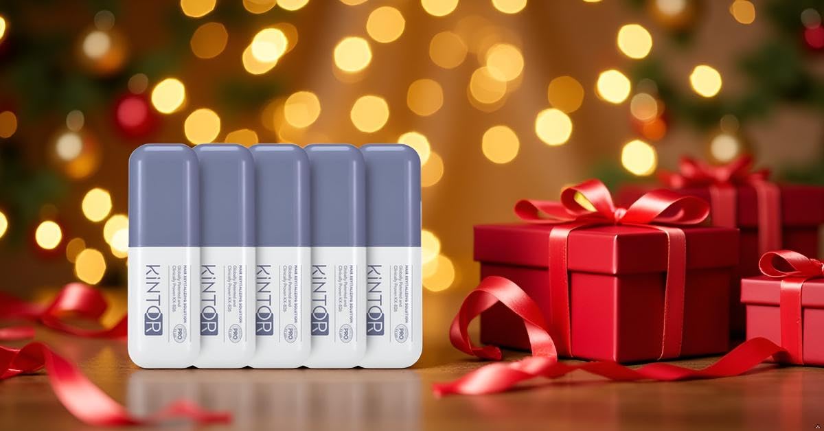 0.9% KX-826 KINTOR Hair Growth Spray,Strengthen Hair Nourish Hair follicles,Hair Care Products for Sparse Hair and Oily Hair Men&Women,300ml,Pro