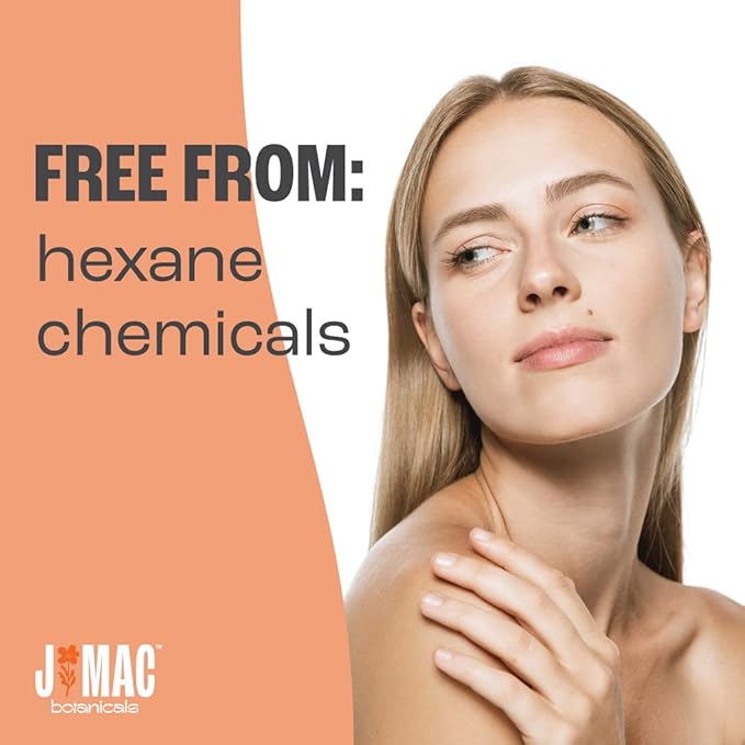 J Mac Botanicals Organic Castor Oil, Cold Pressed (32 oz) unrefined, cold pressed, hexane free for face, skin, eyelashes, pack wraps, pads