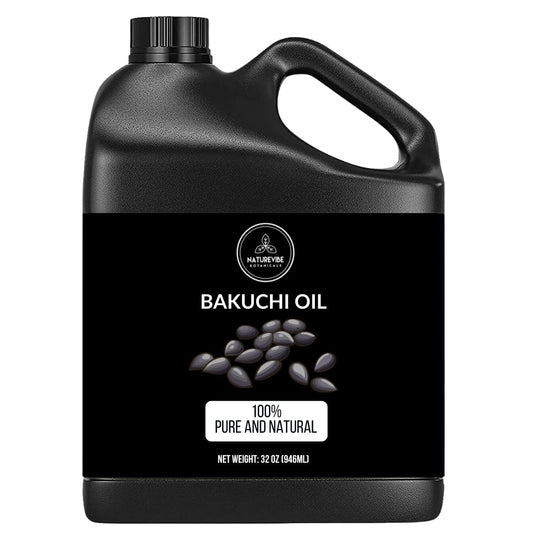 Naturevibe Botanicals Bakuchi (Babchi) Oil 32 Ounces | 100% Pure and Natural | Great for Skin Care and Hair Care