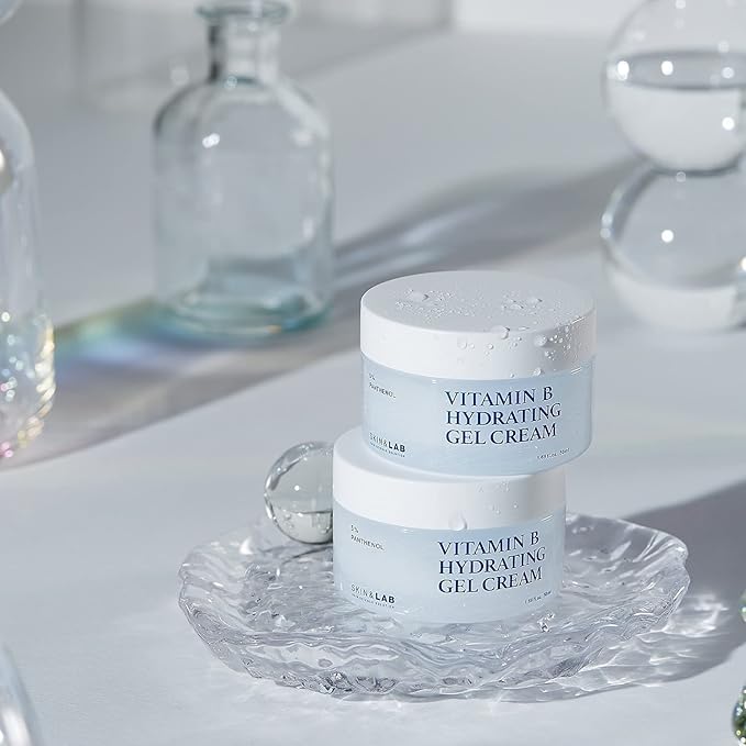 [SKIN&LAB] Vitamin Skincare Set: Includes Vitamin C Brightening Serum and Vitamin B Gel Cream