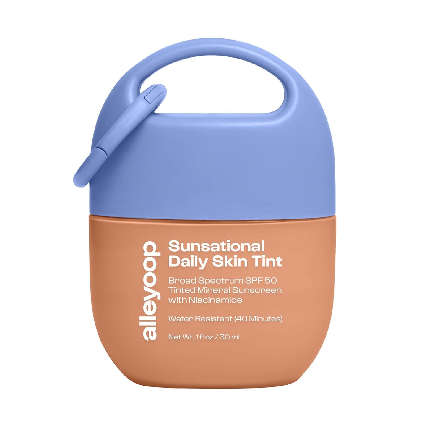 Alleyoop Sunsational Tinted Moisturizer SPF 50 for Face Broad Spectrum – 100% Mineral Face Sunscreen with Jojoba, Hydrating & Soothing Tinted Sunscreen, Vegan & Cruelty-Free (Halo)