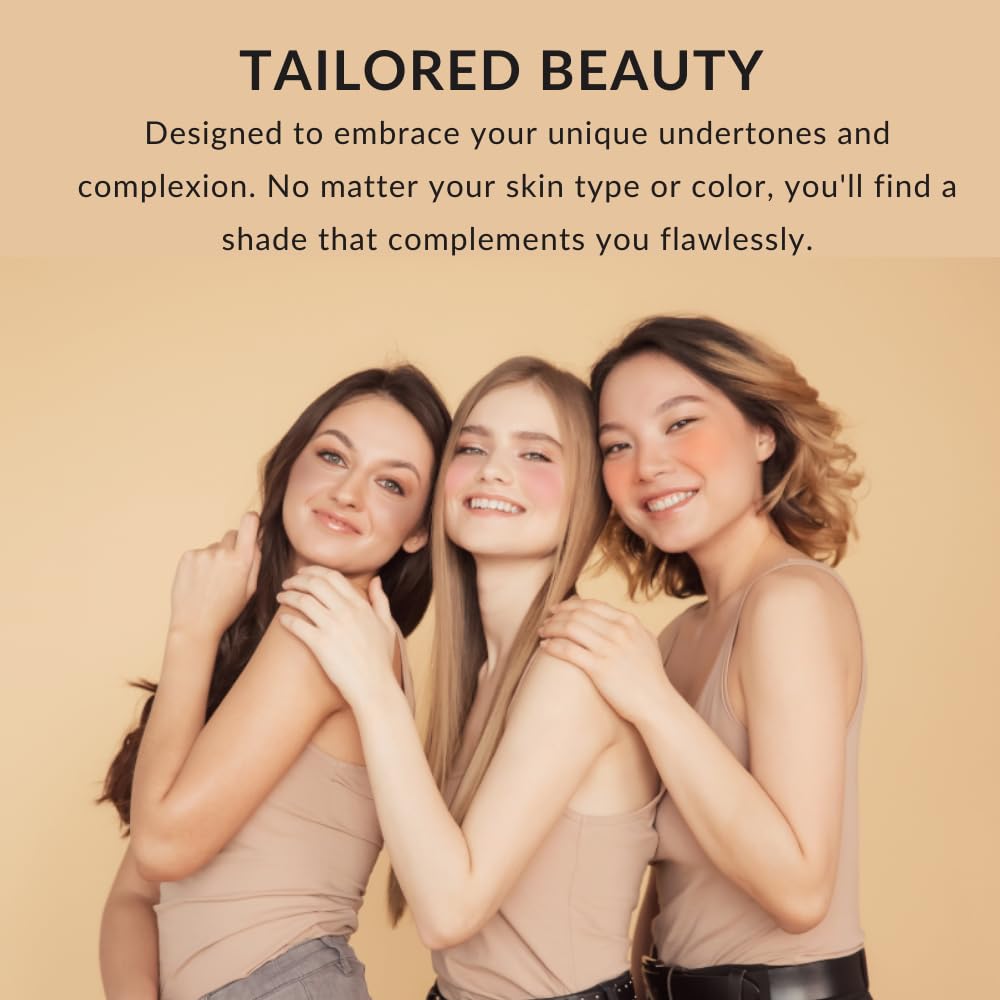 Color Pro Blush by Color Me Beautiful, Pressed Powder Blush with Buildable Coverage, Complexion Enhancing Makeup