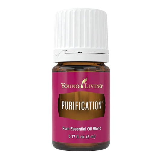 Young Living Purification Essential Oil Blend - 5ml | Pure and Refreshing Aroma | Cleansing Properties | Aromatic Diffuser | Vegan & Gluten-Free | Skincare-Friendly