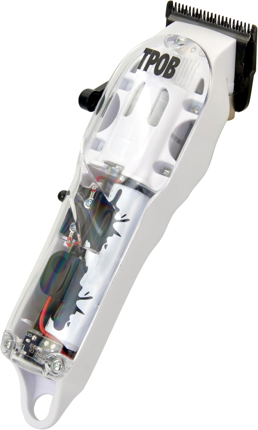 TPOB White Slime 2 Splatt Clipper Trimmer Set Barber Hair Clippers for Men 6800 RPM