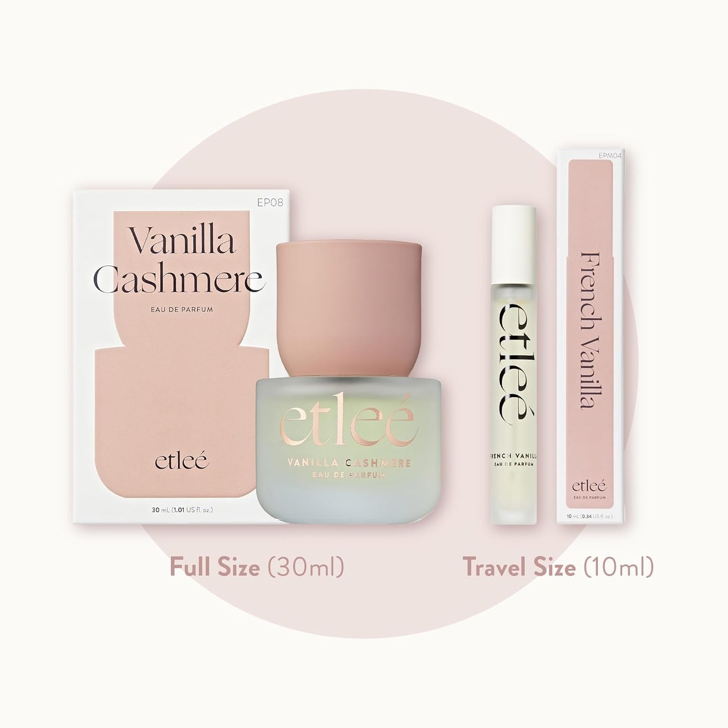 Vanilla Cashmere Eau de Parfum 1.01oz, Long Lasting Perfume Inspired by YL's Libre, Oriental Vanilla Notes With Musk, Cedarwood, Lavender, Jasmine & Orange, Luxury Fragrance for Women & Men