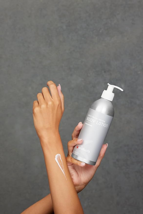 Plaine Products Refillable Body Lotion for Sensitive Skin: Unscented, 16 oz (Original (with pump))