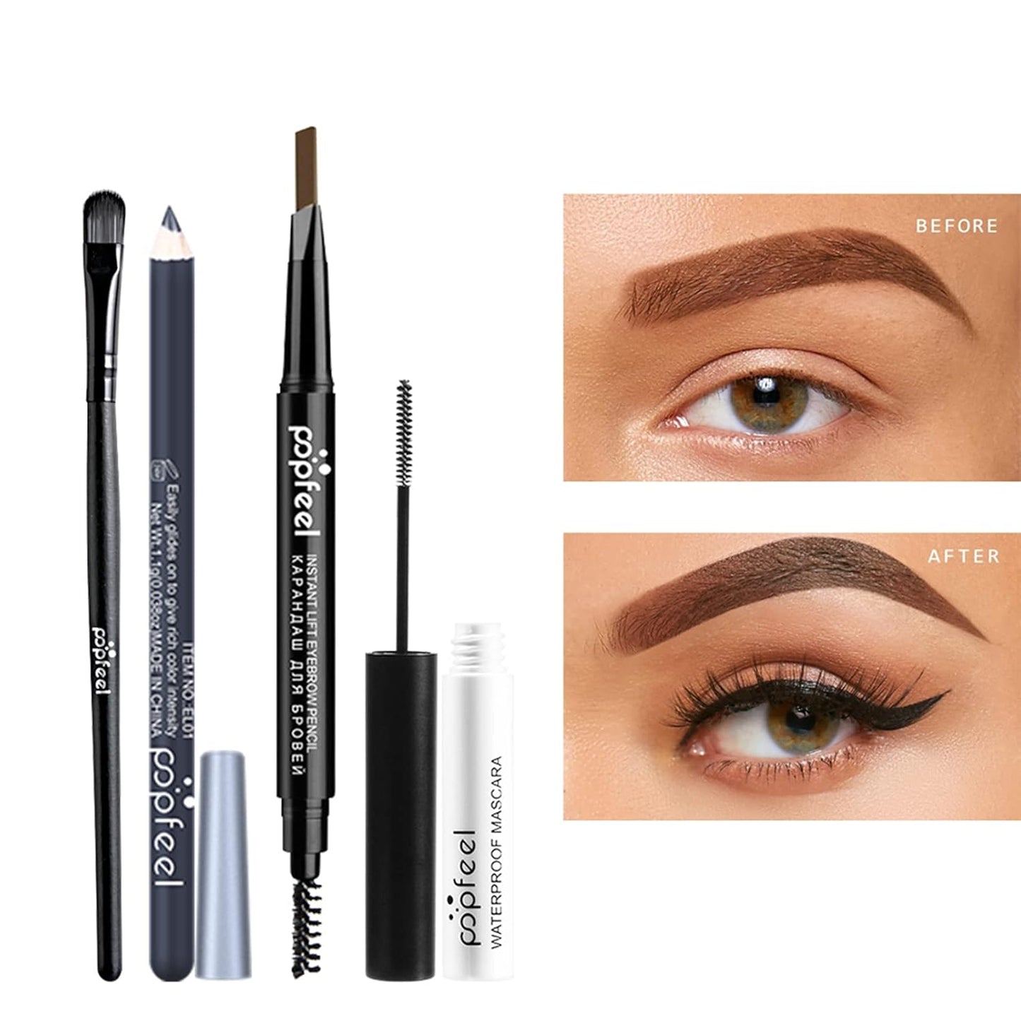 FantasyDay All in One Makeup Kit for Women Full Kit Girls Makeup Gift Sets Xmas Essential Bundle Include Eyeshadow Palette Lipstick Blush Concealer Eyeliner Mascara Foundation Brush Eyebrow Pencil