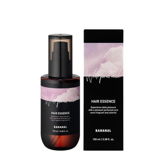 Perfumed Hair Oil & Serum 2-in-1 – Korean Essence Oil for Frizzy, Dry, Damaged Hair & Glass Hair Shine – Argan Oil & Amino Acids – Sulfate & Paraben-Free – White Floral Musk, 100ml / 3.38 fl oz