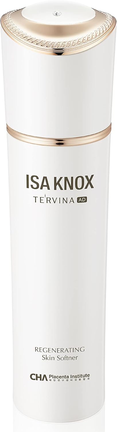 ISA KNOX TE'RVINA AD Regenerating Skin Softener (5.1fl oz) - Hydrating, Nourishing & Firming Toner for Youthful and Radiant Skin by LG Beauty. Placenta, Rose Absolute.