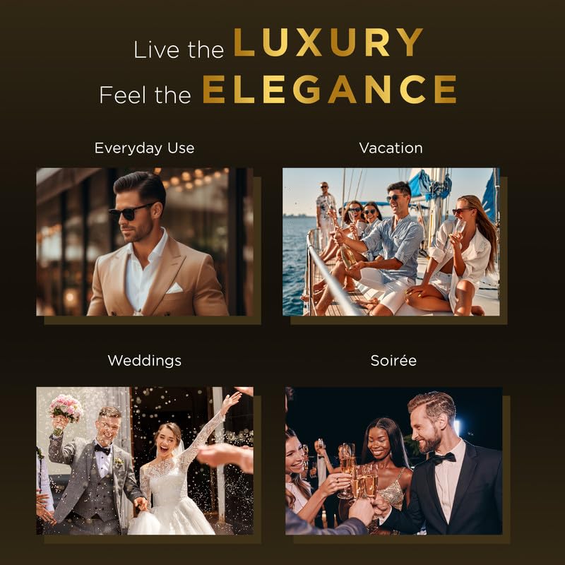 Baco Tobacco & Leather Perfume for Men – Arabian Eau De Parfum, 100mL (3.34 Fl oz) Perfumes Arabes Para Hombres, Bold Men’s Perfume with Vetiver, Patchouli, Saffron & Spices – Ideal Gift for Him