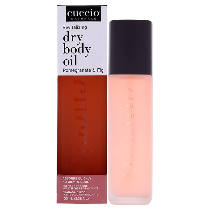 Cuccio Naturale Revitalizing Dry Body Oil - Pomegranate and Fig for Unisex - 3.38 oz Oil