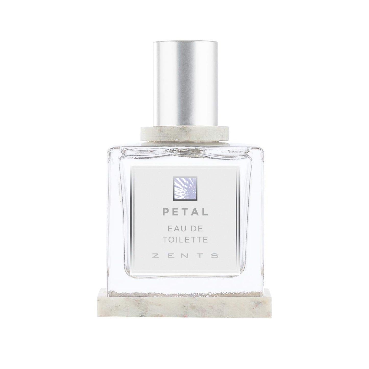 Zents Eau de Parfum (Petal) for Women & Men | Long-Lasting Clean Fragrance with Lily of the Valley, Rose & Lemon | Floral & Fresh Scent | 1.69 oz