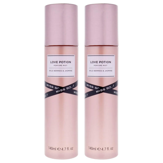 So...? Love Potion Perfume Mist for Women - 4.7 oz Mist - Pack of 2