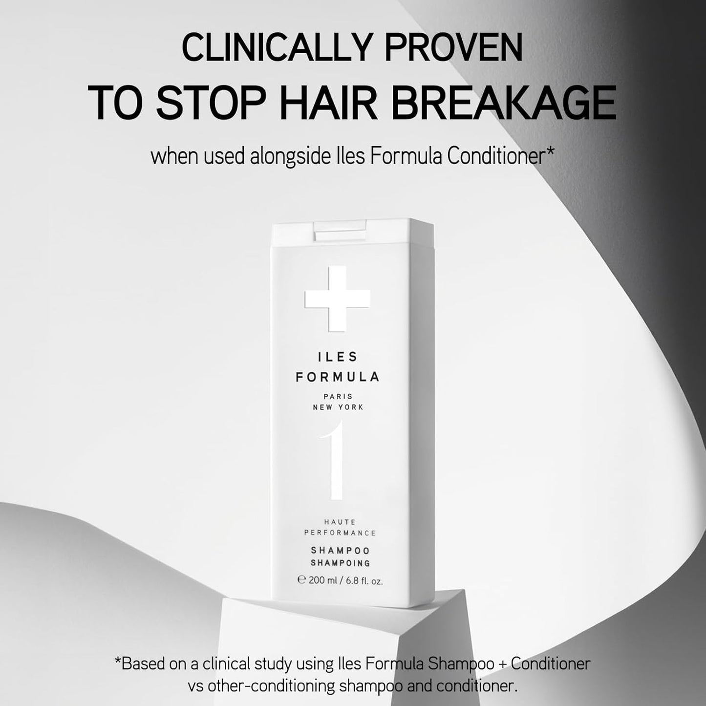 ILES FORMULA Shampoo for Dry, Damaged, Frizzy or Color Treated Hair - Hydrating, Sulfate Free Shampoo – Salon Grade, Color Safe, Moisturizing Formula that Controls Humidity & Boosts Shine