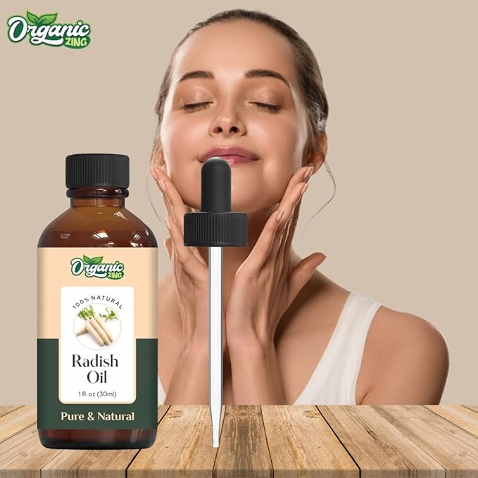Radish (Cucurbita) Oil | Pure & Natural Essential Oil for Massage, Skincare & Haircare- 30ml/1.01fl oz