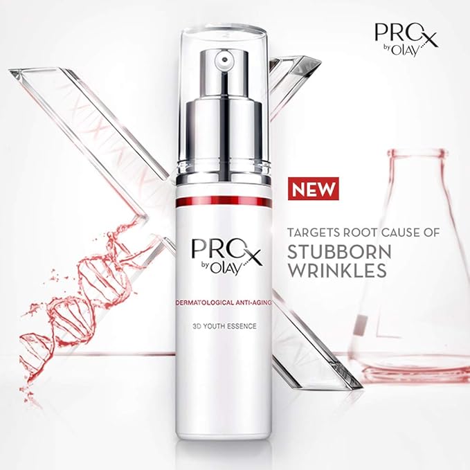 ProX by Olay Dermatological Anti-Aging 3D Youth Essence, 1 Fluid Ounce (Package May Vary)