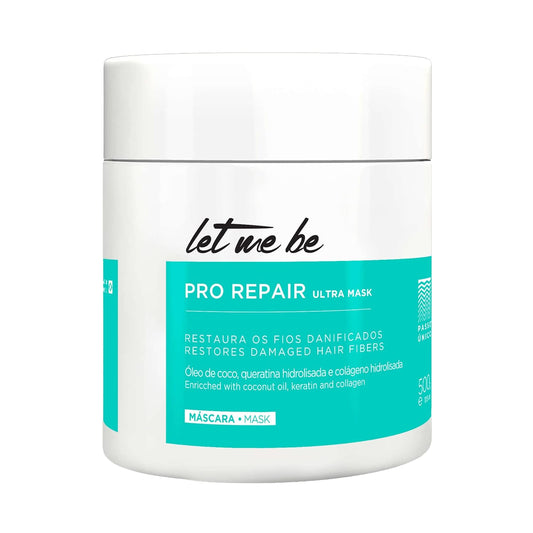 Let Me Be Pro Repair Ultra Mask BTX 500g – Single Step Hair Treatment for Professional Repair and Nourishment – Restores Dry, Damaged Hair and Boosts Shine